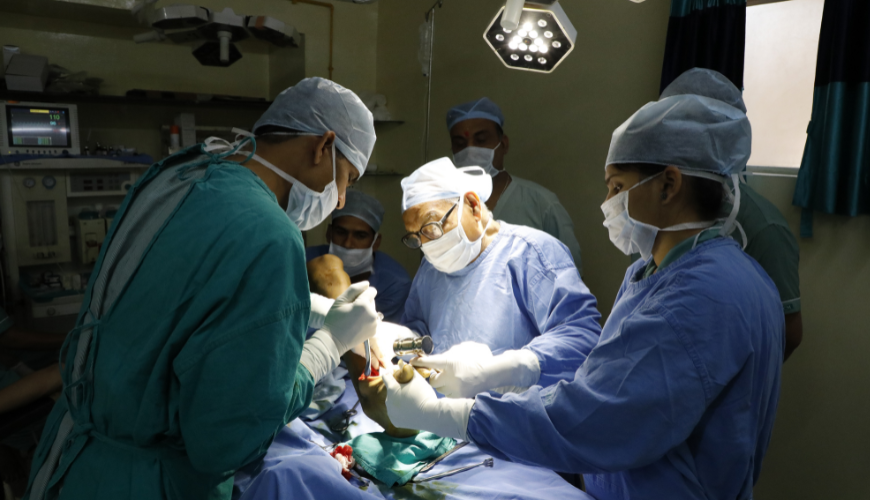 Narayan Seva Sansthan (NGO), is dedicated to offering free life-changing corrective surgeries to individuals affected by Polio.