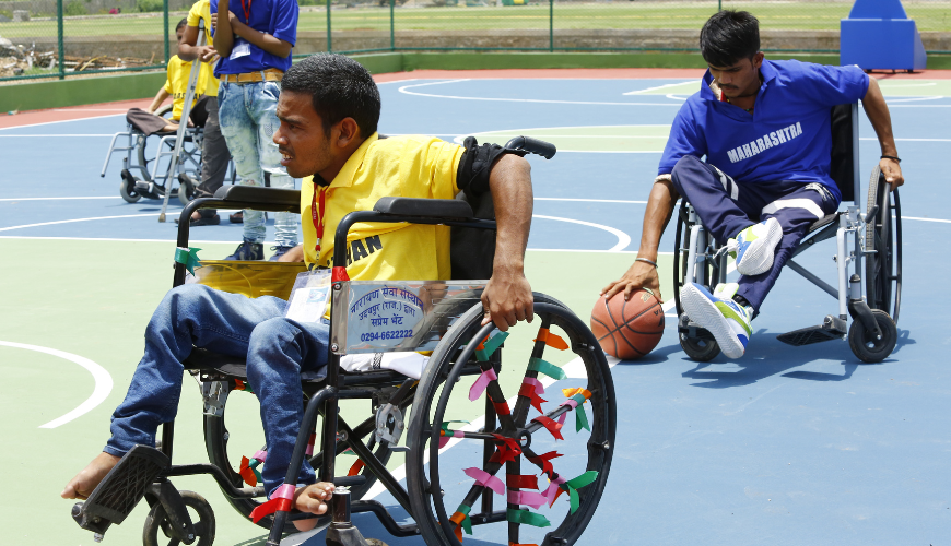 Our NGO, Narayan Seva Sansthan Indonesia, empowers the differently-abled through cricket, swimming, and tennis. Donate now and help them!