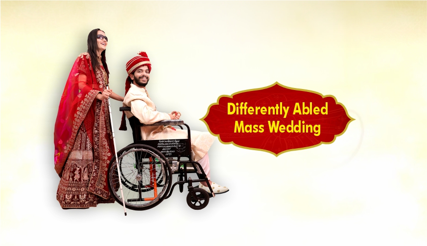 Narayan Seva Sansthan Indonesia: Organizing mass weddings for differently-abled and poor, helping couples lead a normal life. Donate now!